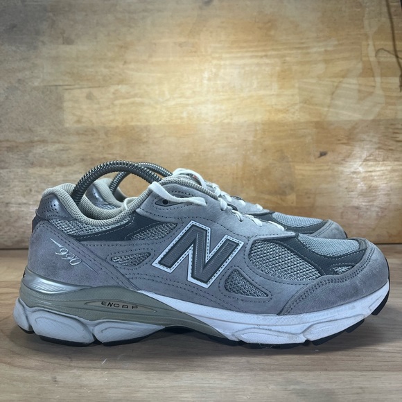 New Balance Shoes - New Balance 990 v3 REFLECTIVE Made In The USA Womens Sz 10 SUEDE Running Shoes